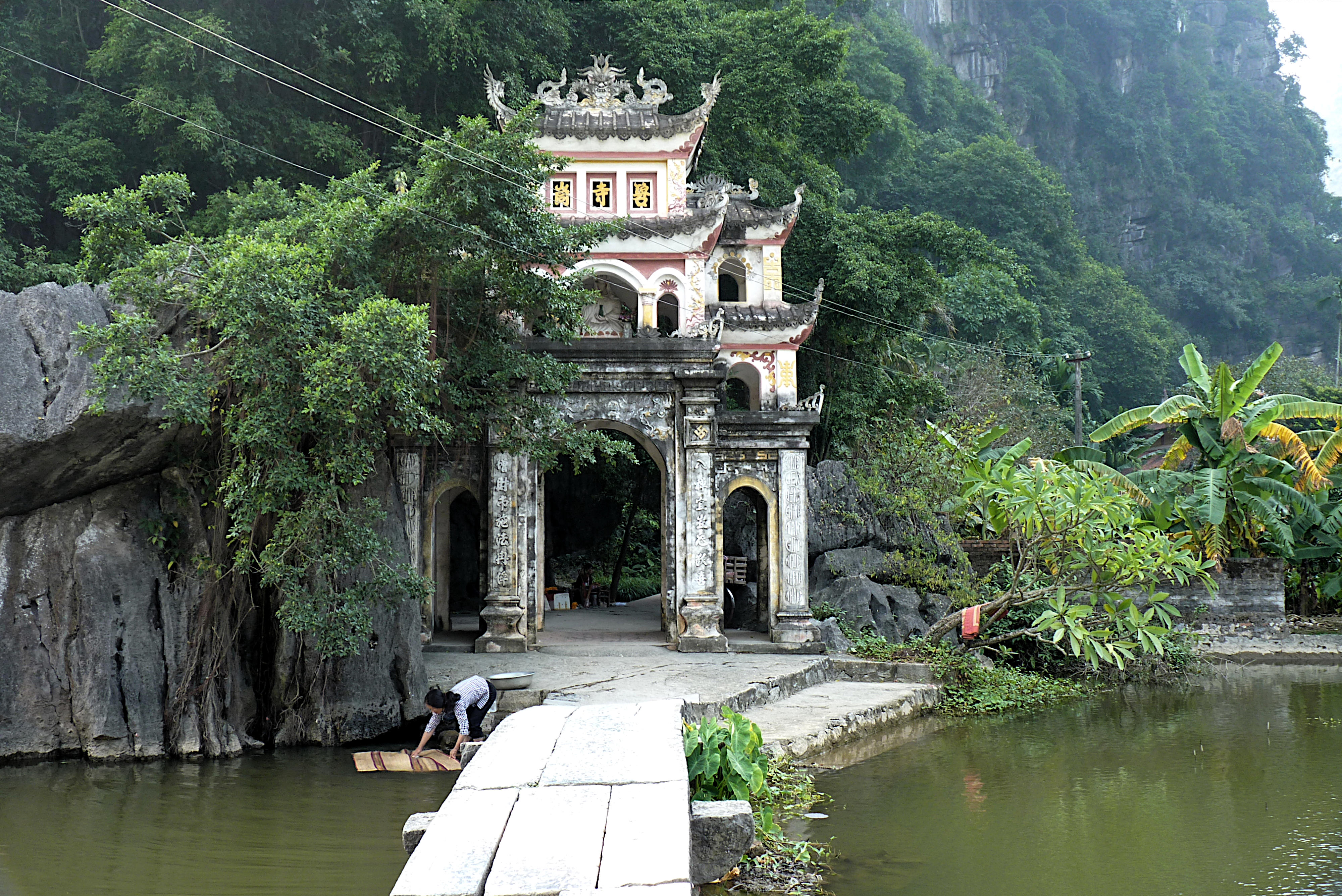 Bild trockene Halong-Bucht