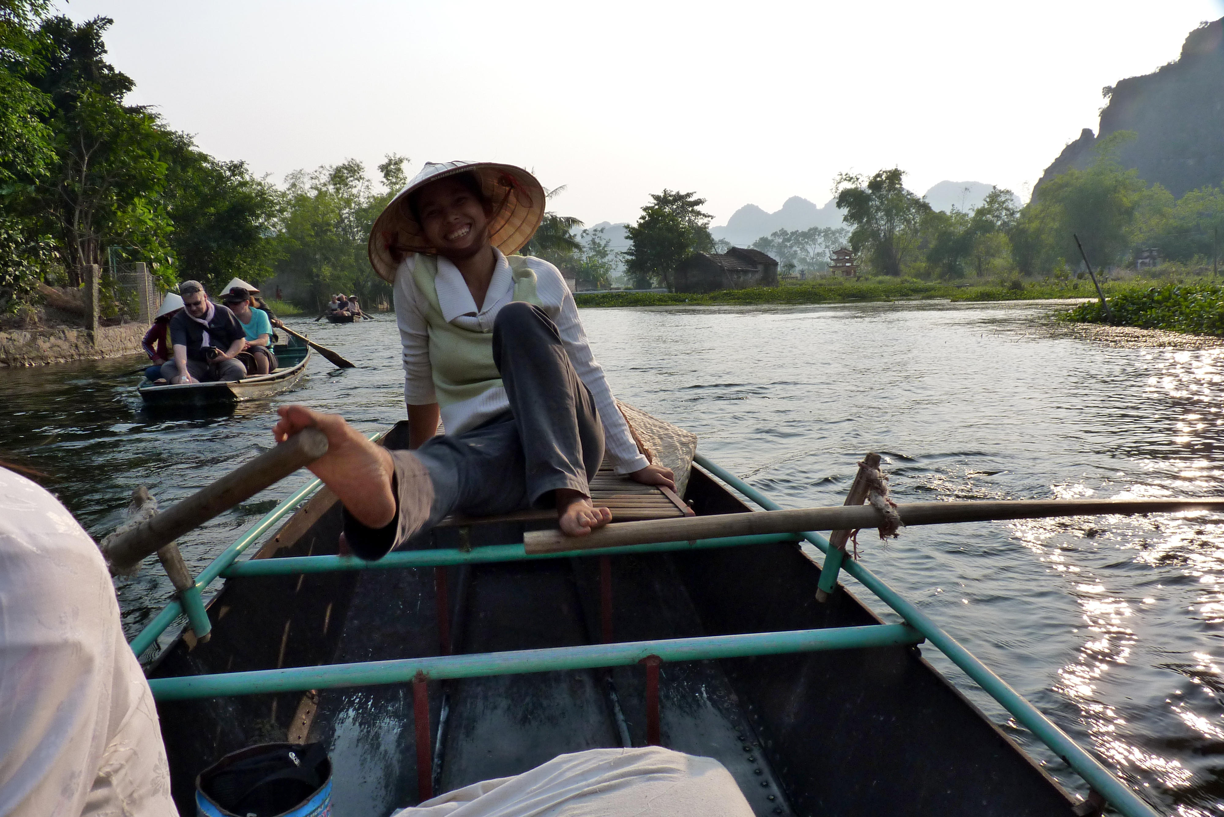 Bild trockene Halong-Bucht